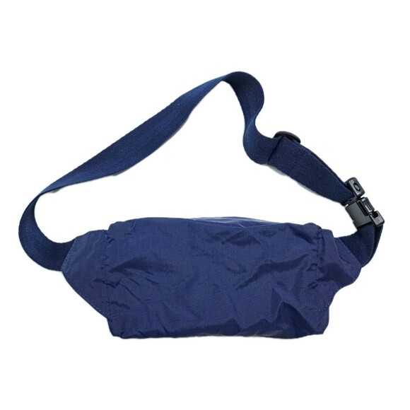 Vintage LeSportSac Belt Bag Fanny Pack 90s Y2K Ripstop Nylon Made USA Blue - Picture 3 of 6